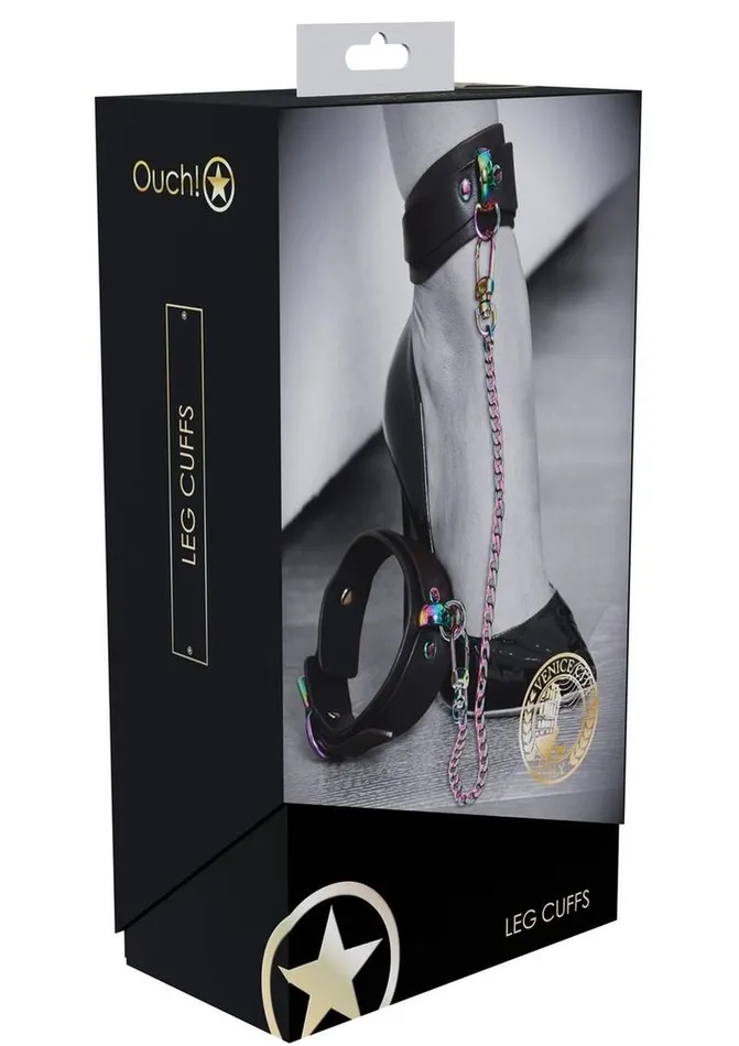 Couples Ouch Venice Collection Leg Cuffs Ouch