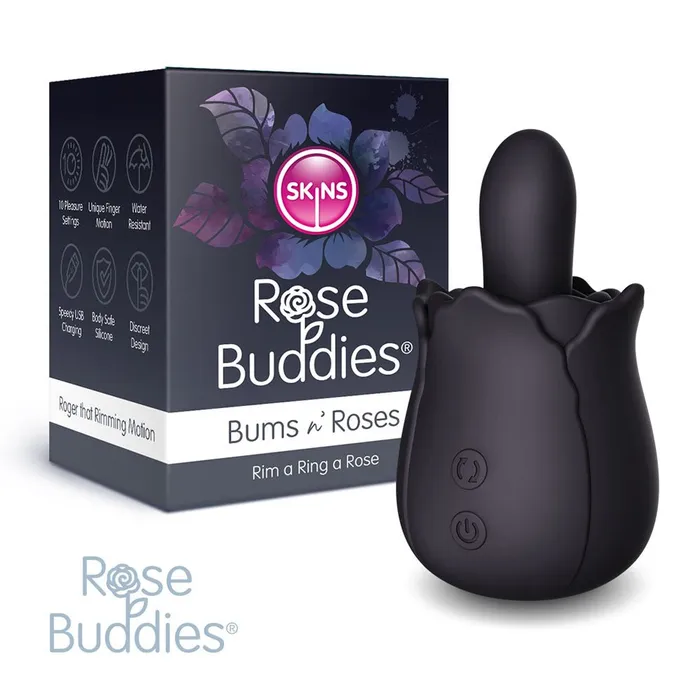 Creative Conceptions Vibrators Skins Rose Buddies The Bums N Roses