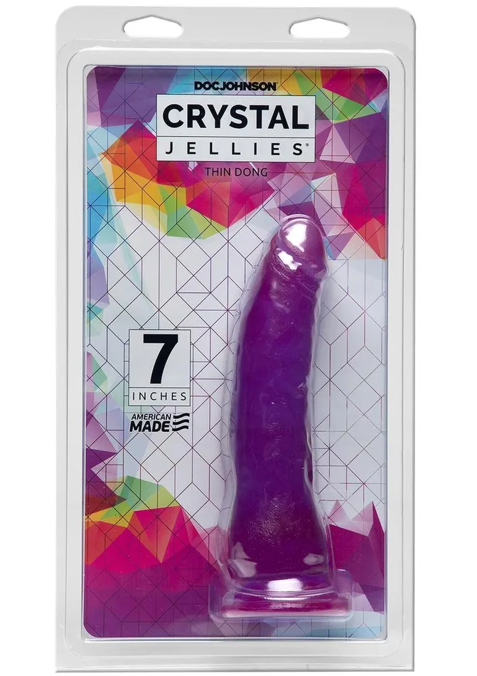 Crystal Jellies Dildos Crystal Jellies Thin Dildo