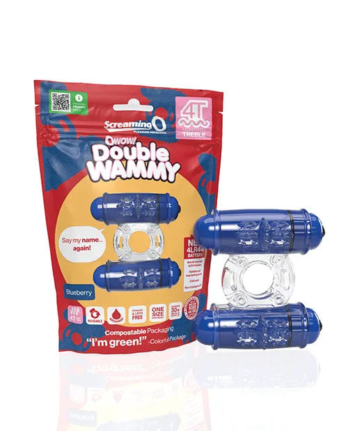 Dildos Bushman Products Screaming O 4T Double Wammy Blueberry