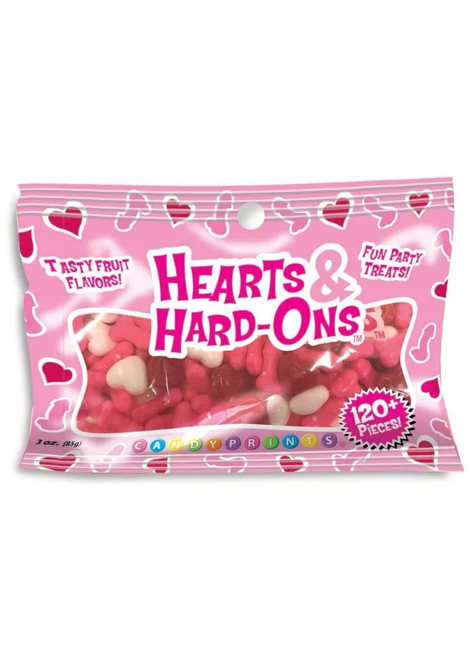 Dildos Candyprints Candy Candyprints Hearts and HardOns