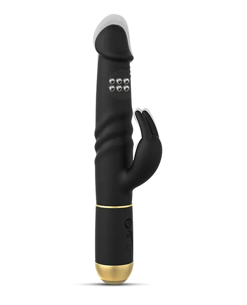 Dorcel Thrusting Spinning Furious Rabbit 20 Black Lovely Planet Vibrators