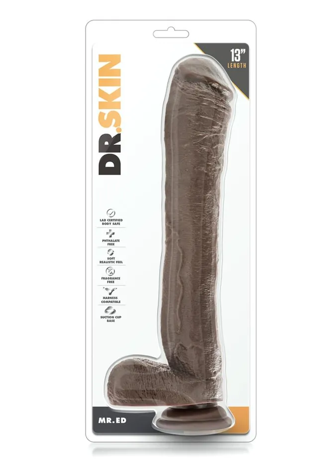 Dr Skin Mr Ed Dildo with Balls and Suction Cup Dr Skin Dildos