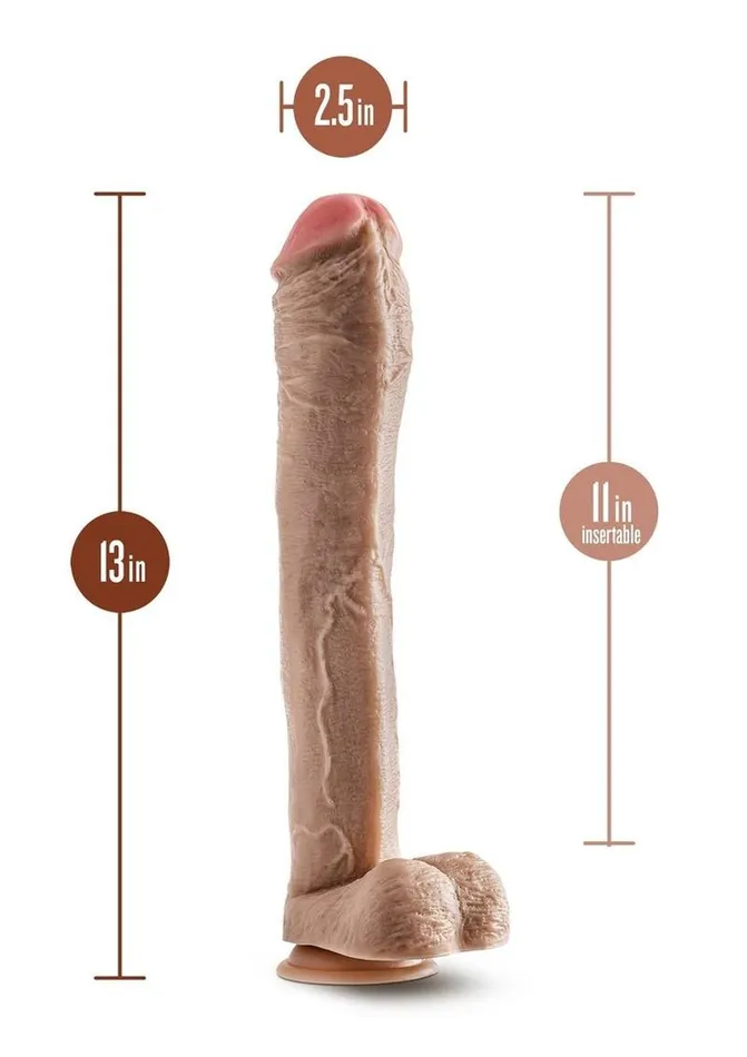 Dr Skin Mr Ed Dildo with Balls and Suction Cup Dr Skin Dildos