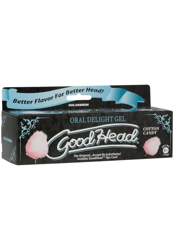 Enhancers Goodhead Oral Delight Gel Flavored Cotton Candy GoodHead