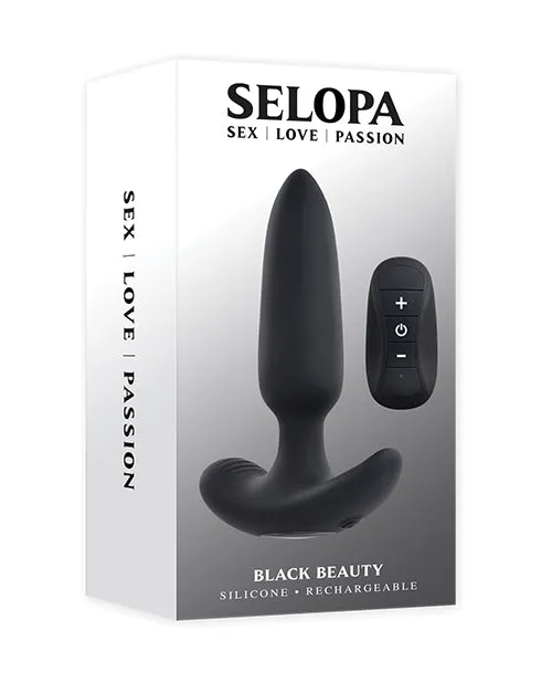 Evolved Novelties INC Anal Selopa Black Beauty Black