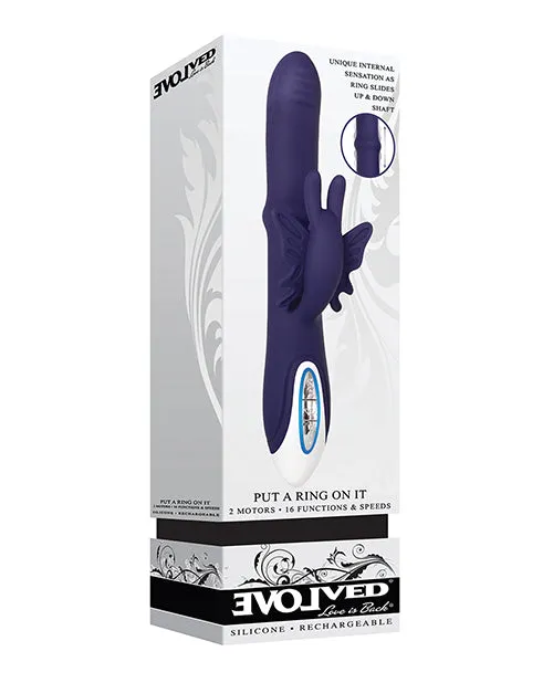 Evolved Put a Ring On it Purple Evolved Novelties INC Vibrators