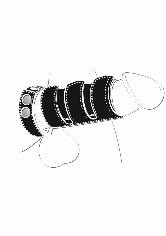 Female Sex Toys Ballgear Cock Strap with Sheath Ballgear