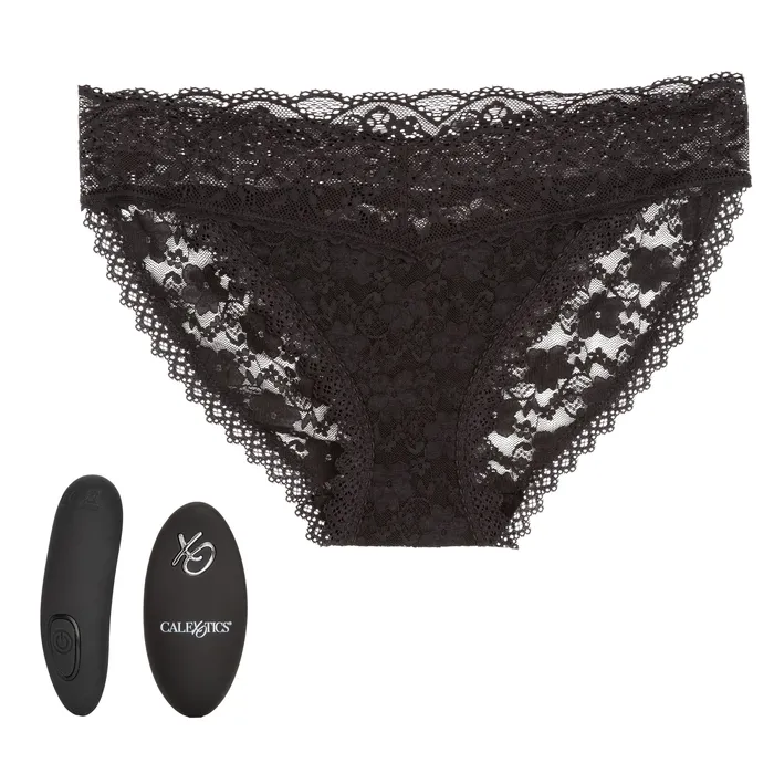 Female Sex Toys California Exotic Remote Control Lace Panty Set Lxl