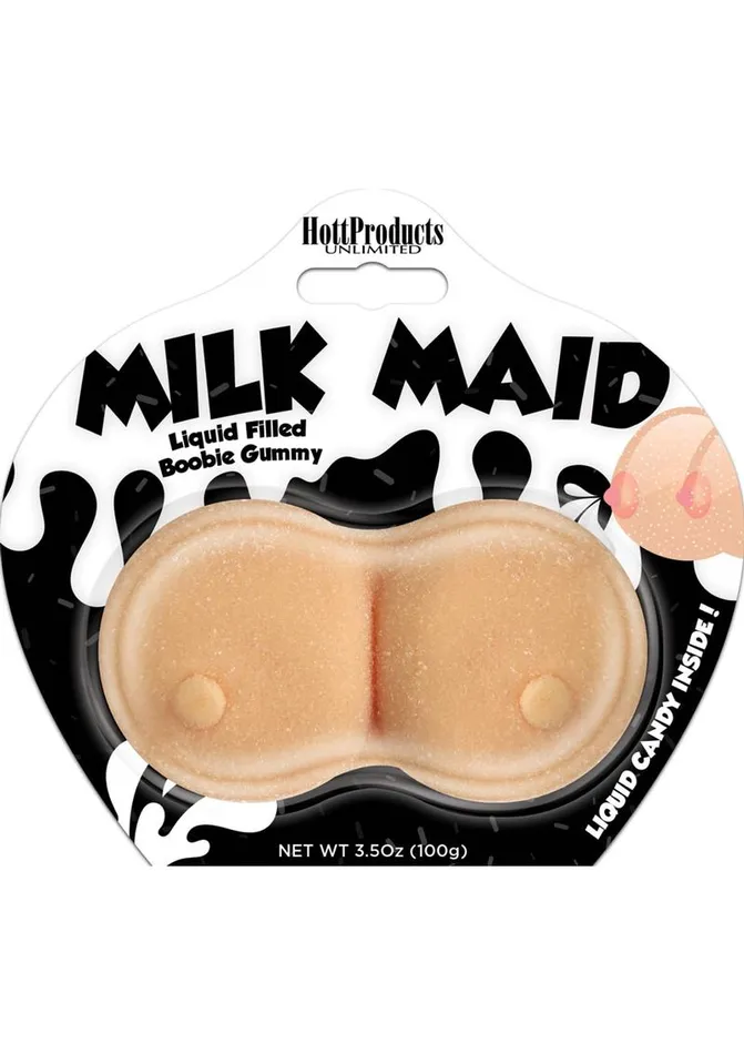 Female Sex Toys Hott Products Milk Maid Liquid Candy Filled Gummy Boobie