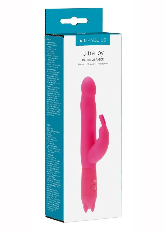 Female Sex Toys Me You Us ME YOU US Ultra Joy Silicone Rabbit Vibrator