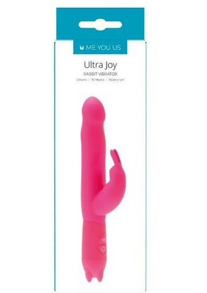 Female Sex Toys Me You Us ME YOU US Ultra Joy Silicone Rabbit Vibrator