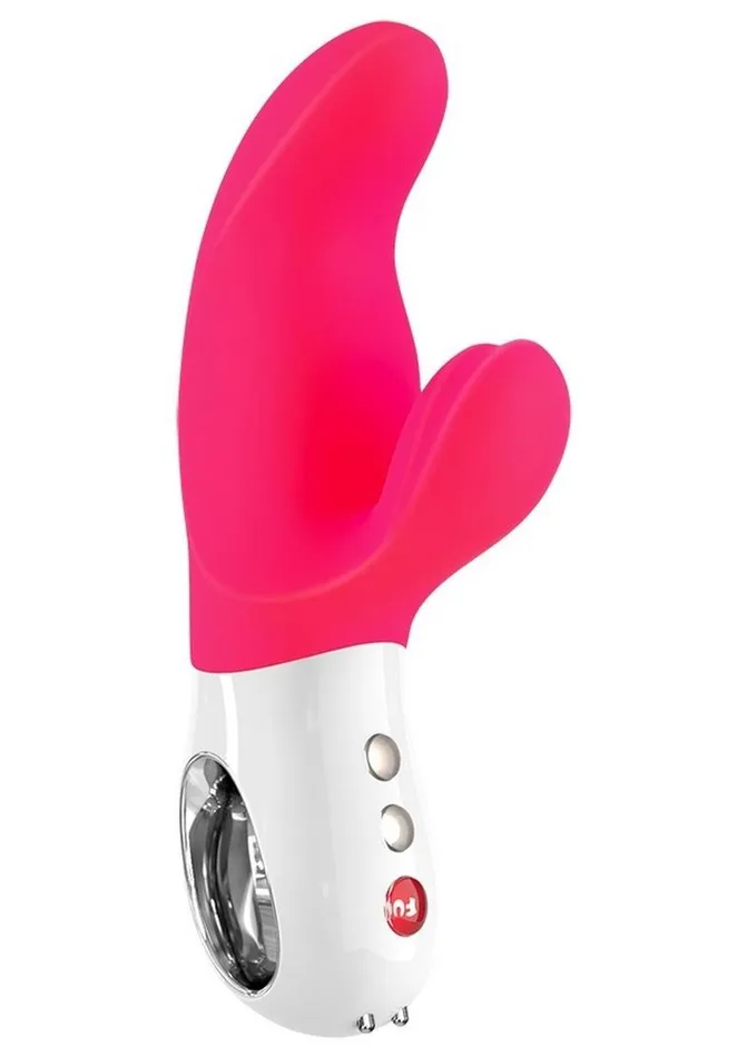 Female Sex Toys Miss Bi Silicone Vibrator with Clitoral Stimulator Fun Factory