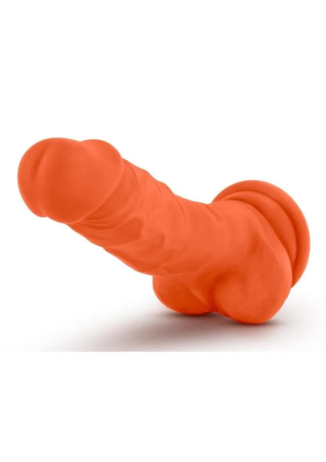 Female Sex Toys Neo Elite Neo Elite Silicone Dual Density Dildo with Balls