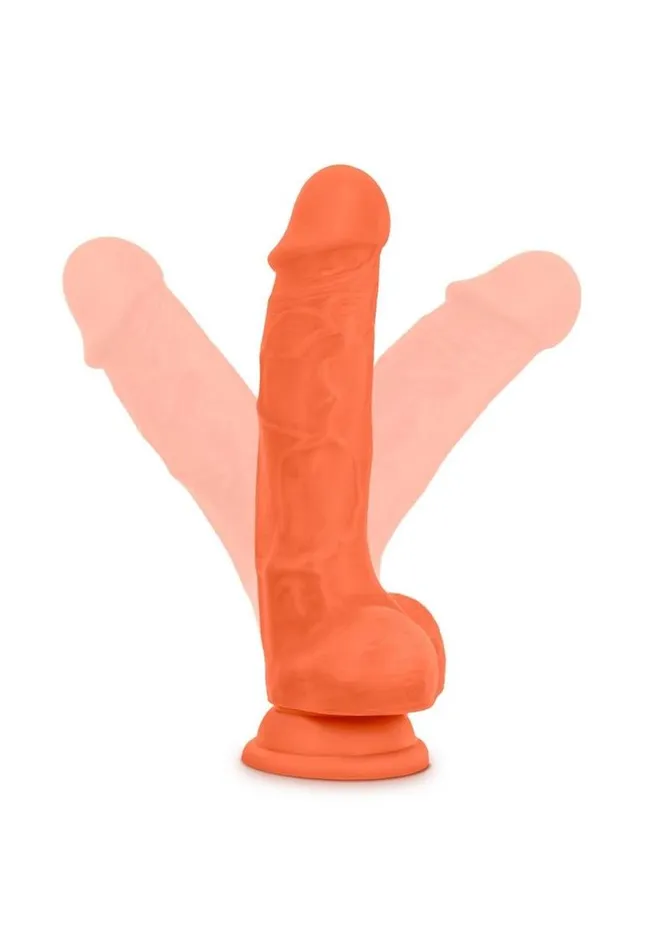 Female Sex Toys Neo Elite Neo Elite Silicone Dual Density Dildo with Balls