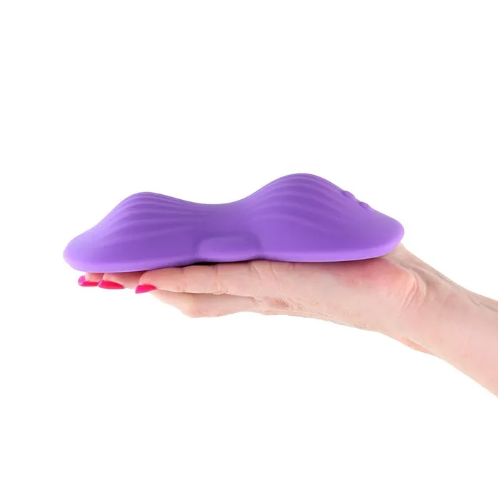 Female Sex Toys NS Novelties Techno Trap Purple USB Rechargeable Vibrating Grind Pad with App Control