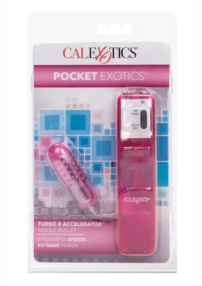 Female Sex Toys Pocket Exotics Pocket Exotics Turbo 8 Accelerator Single Bullet