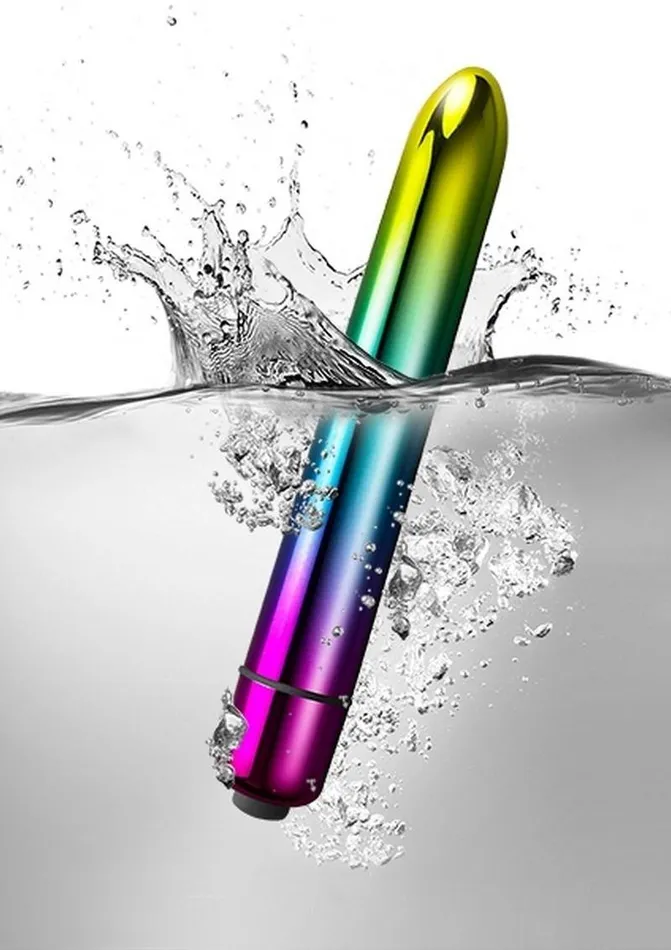 Female Sex Toys Rocks Off Prism Rainbow Bullet