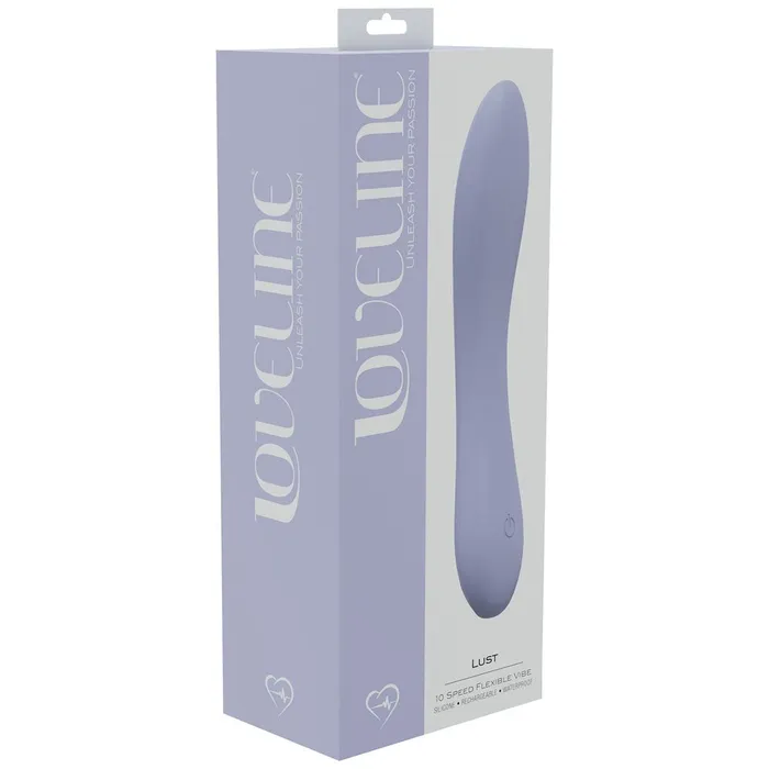 Female Sex Toys Shots Toys LOVELINE Lust Lavender 17 cm USB Rechargeable Vibrator