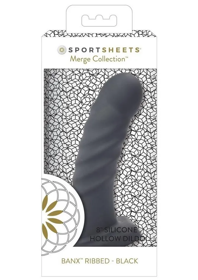 Female Sex Toys Sportsheets Banx Ribbed Hollow Dildo