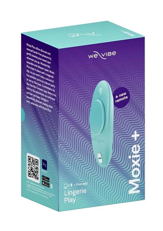 Female Sex Toys WeVibe Moxie Wearable Rechargeable Silicone Panty Vibe Clitoral Stimulator with Remote WeVibe