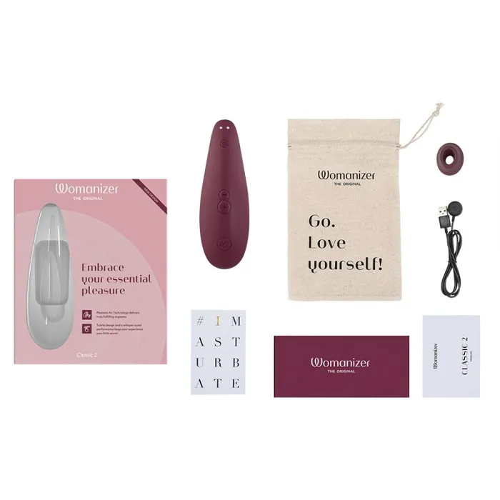 Female Sex Toys Womanizer Womanizer Classic 2 Air Clitoral Stimulator