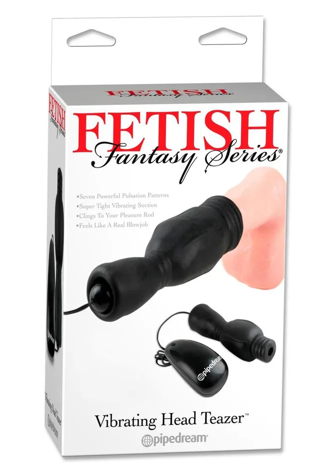 Fetish Fantasy Series Female Sex Toys Fetish Fantasy Series Vibrating Head Teazer Sleeve with Bullet and Remote Control