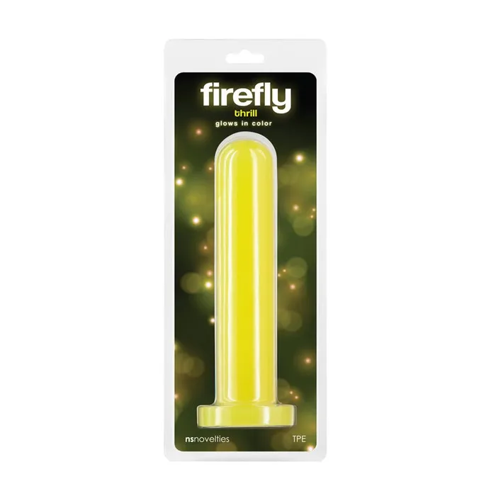 Firefly Thrill Glow in Dark Yellow 193 cm Large Dildo NS Novelties Dildos