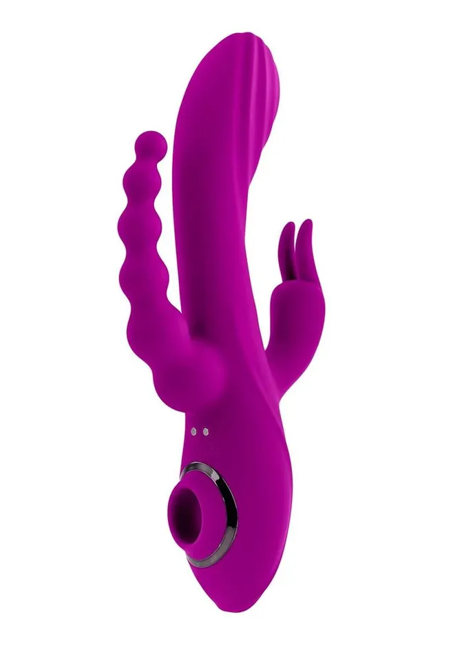 Fourgasm Rechargeable Silicone Multi Stimulator Evolved Female Sex Toys