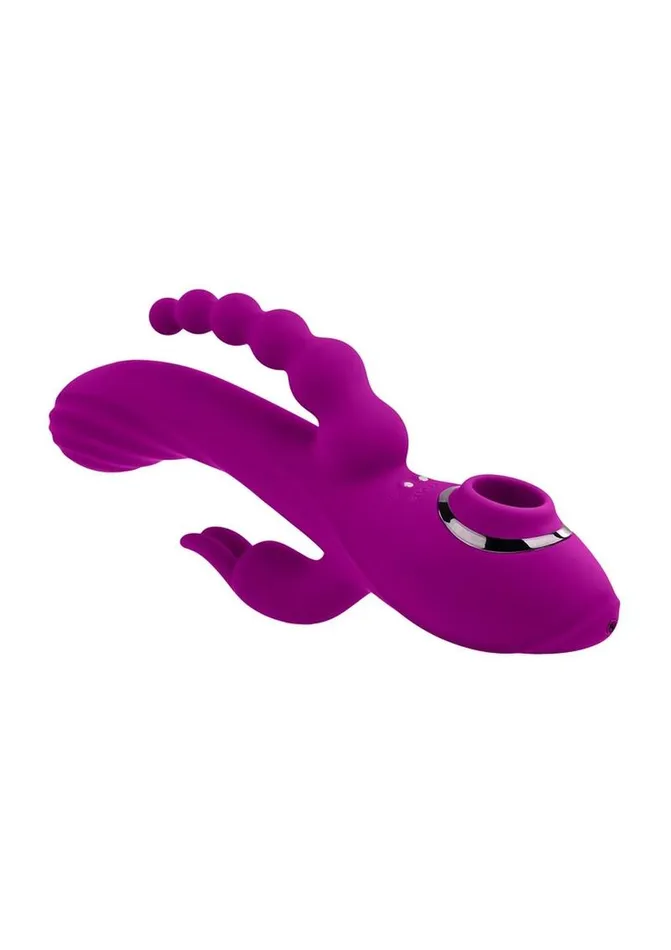 Fourgasm Rechargeable Silicone Multi Stimulator Evolved Female Sex Toys