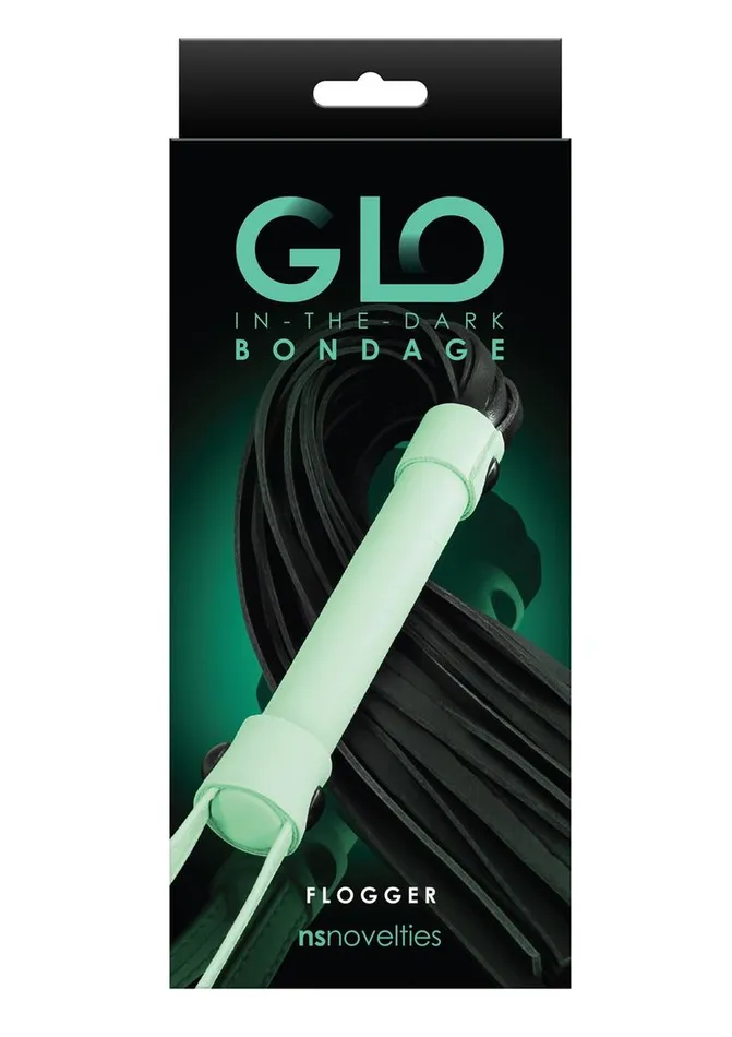 Glo Bondage Dildos Glo Bondage Glow In The Dark Flogger