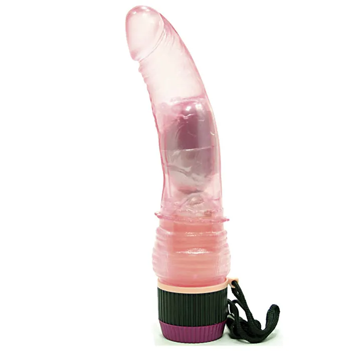 Golden Triangle Vibrators Waterproof Jelly Caribbean 4 Pink