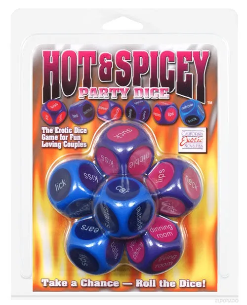 Hot Spicy Party Dice California Exotic Novelties Vibrators