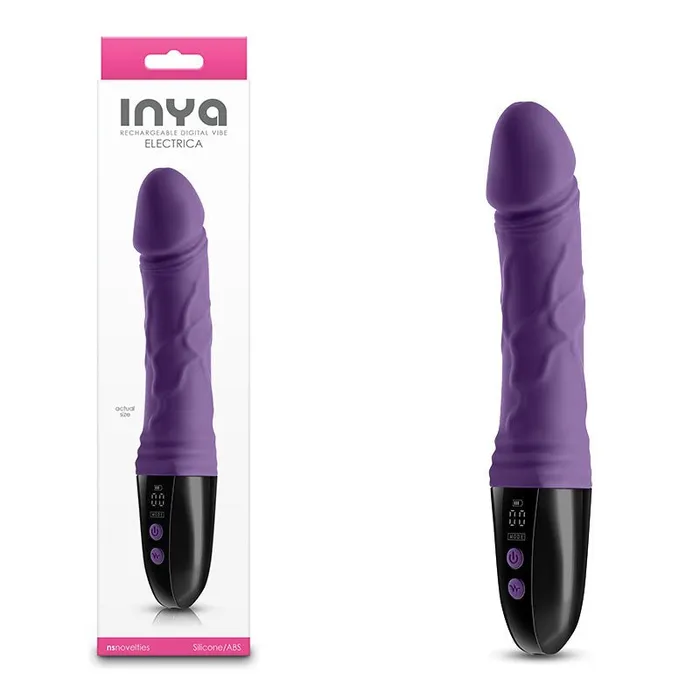 INYA Electrica Purple 229 cm USB Rechargeable Vibrator NS Novelties Vibrators