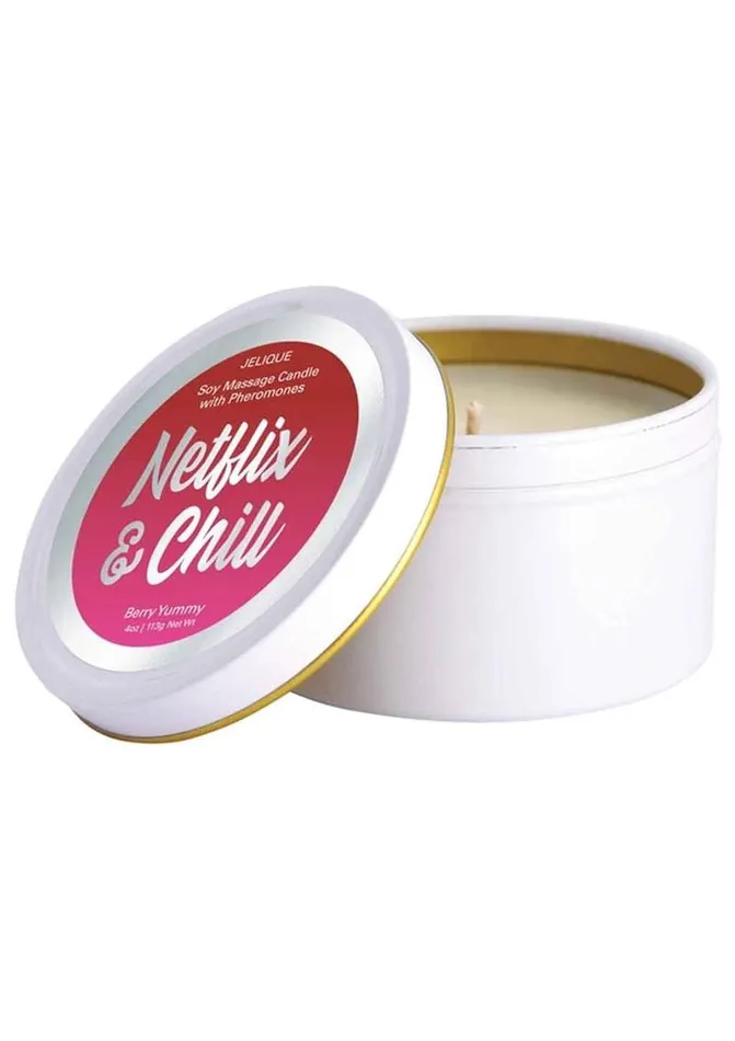 Jelique Jelique Massage Candle Pheromone Netflix and Chill Very Yummy Couples