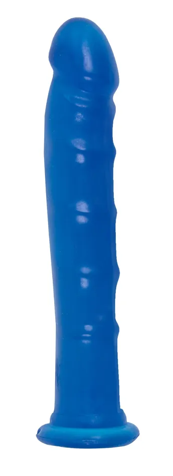 Jelly Jewel Dong with Suction Cup Sapphire Doc Johnson Female Sex Toys