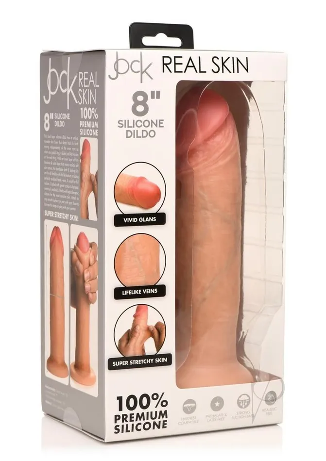 Jock Real Skin Silicone Dildo Jock Dildos