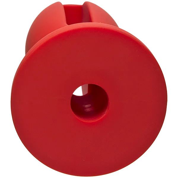 Kink Wet Works 4 inch Silicone Lube Luge Plug Red Kink Anal