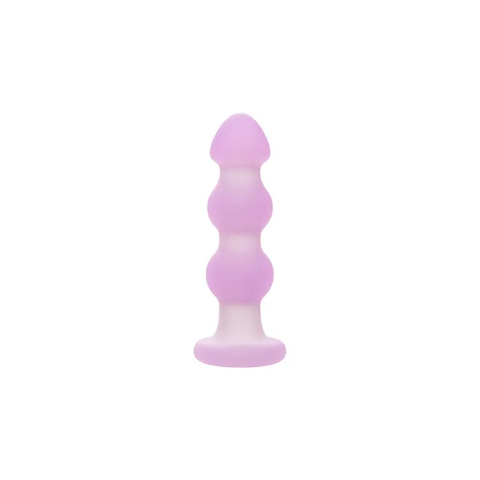 Lavender Haze Vibrating Beaded Butt Plug Cal Exotics Anal