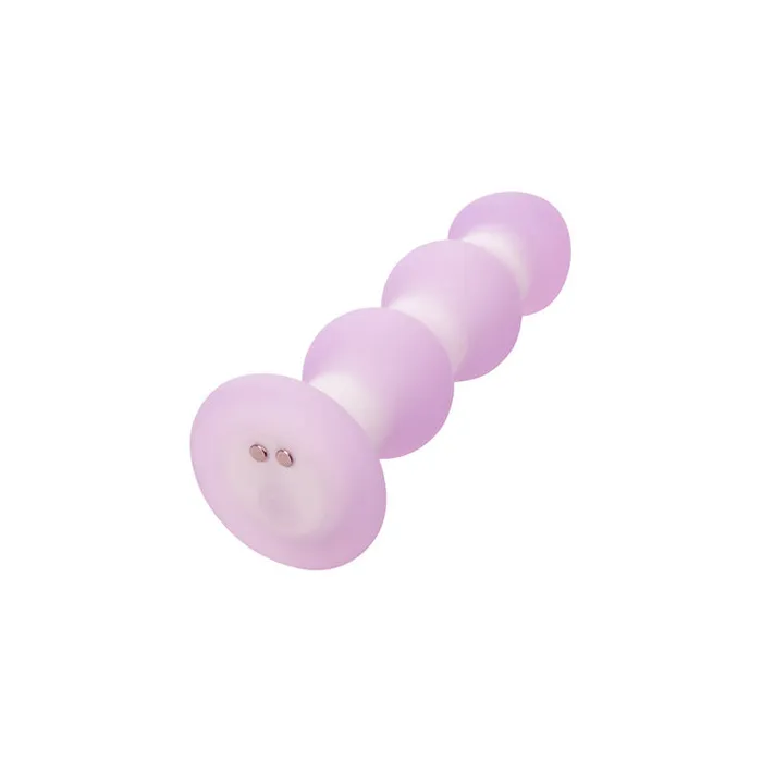 Lavender Haze Vibrating Beaded Butt Plug Cal Exotics Anal