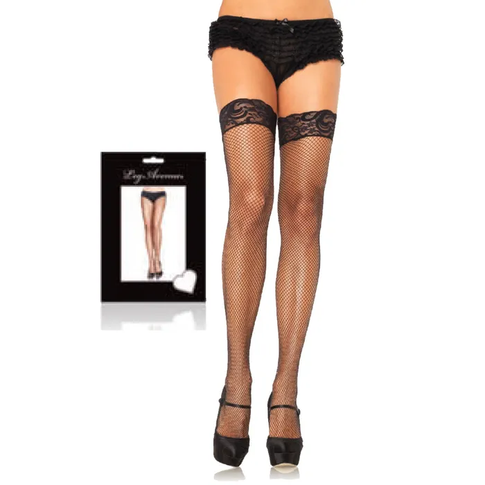 Leg Avenue Stay Up Lycra Fshnt with Lace Thigh High OS Couples