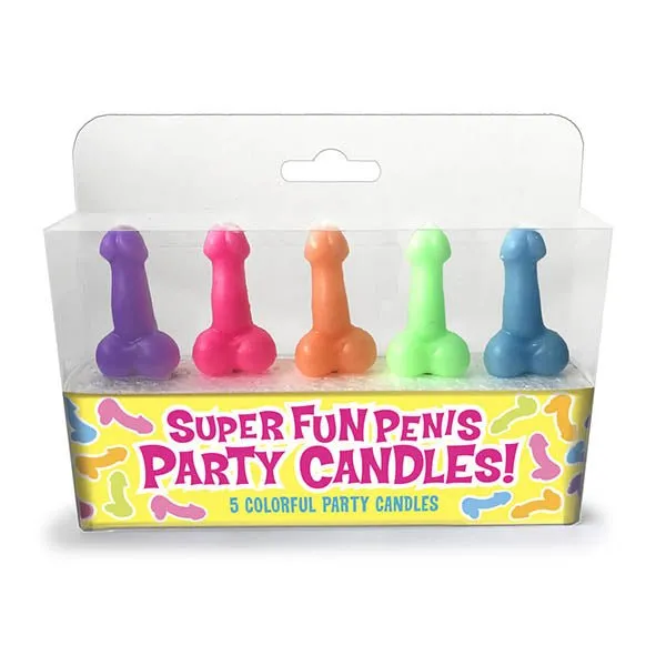 Little Genie Male Sex Toys Super Fun Penis Candles Party Novelty