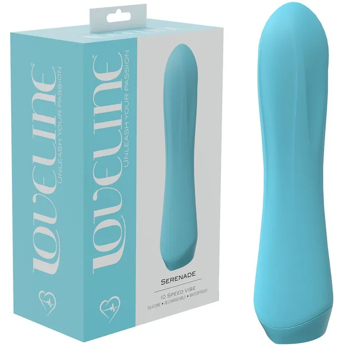 LOVELINE Serenade Blue 135 cm USB Rechargeable Vibrator Shots Toys Vibrators