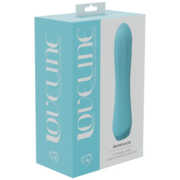 LOVELINE Serenade Blue 135 cm USB Rechargeable Vibrator Shots Toys Vibrators