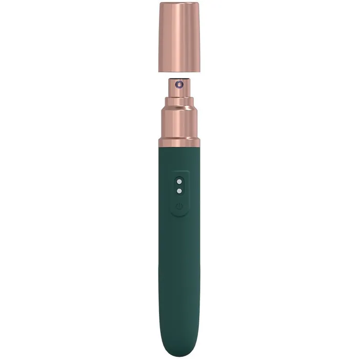 LOVELINE The Traveler Green 176 cm USB Rechargeable Vibrator with Lube Applicator Shots Toys Female Sex Toys