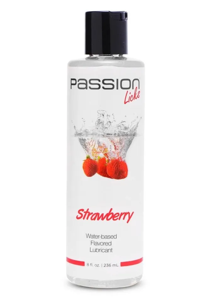 Lubricants Passion Passion Licks Strawberry Water Based Flavored Lubricant