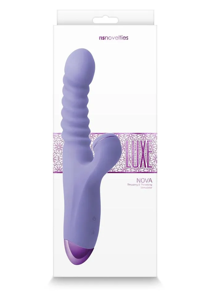 Luxe Female Sex Toys Luxe Nova Rechargeable Silicone Rabbit Vibrator