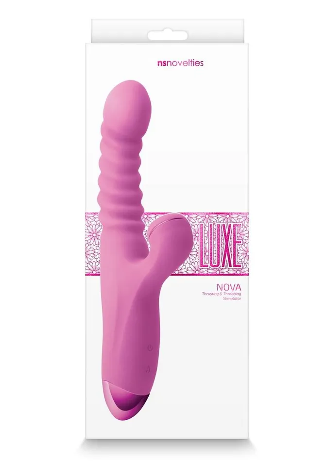 Luxe Female Sex Toys Luxe Nova Rechargeable Silicone Rabbit Vibrator