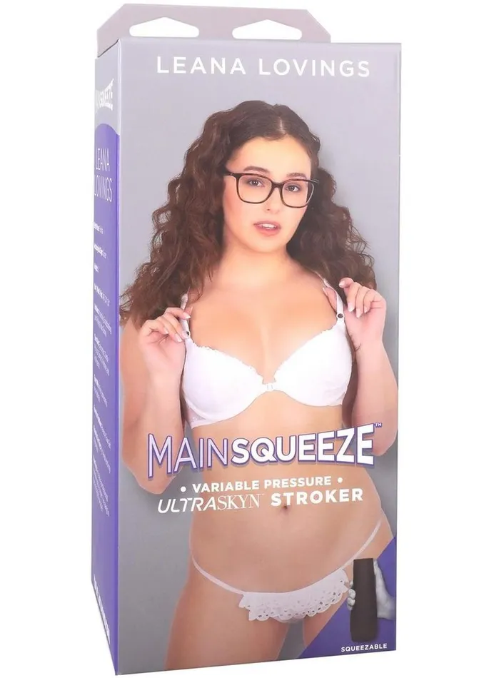 Main Squeeze Leana Lovings Ultraskyn Masturbator Pussy Main Squeeze Male Sex Toys