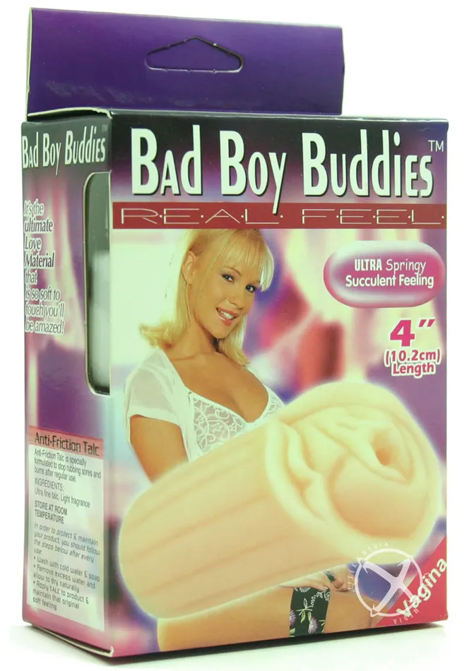 Male Sex Toys Bad Boy Buddies Real Feel Masturbator Vagina Bad Boy